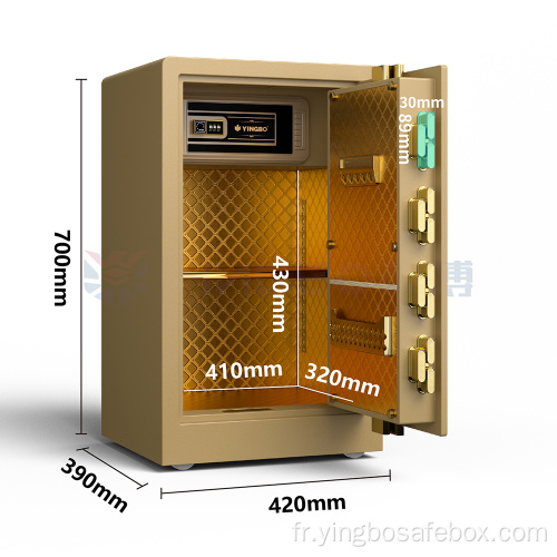 Home Security Safes Empreinte digitale Home Safe Cash Box